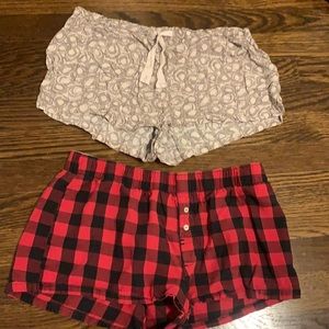 Calvin Klein & Victoria secret pj shorts